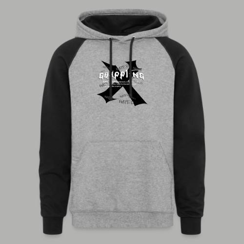Hated 2 - Unisex Colorblock Hoodie