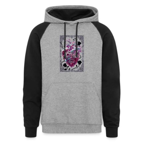 Love is a Spectrum (Mine's Solo) T-Shirt - Unisex Colorblock Hoodie