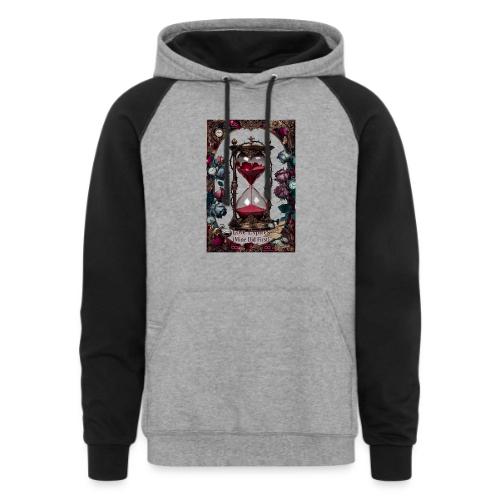 Love Expires (Mine Did First) T-Shirt - Unisex Colorblock Hoodie