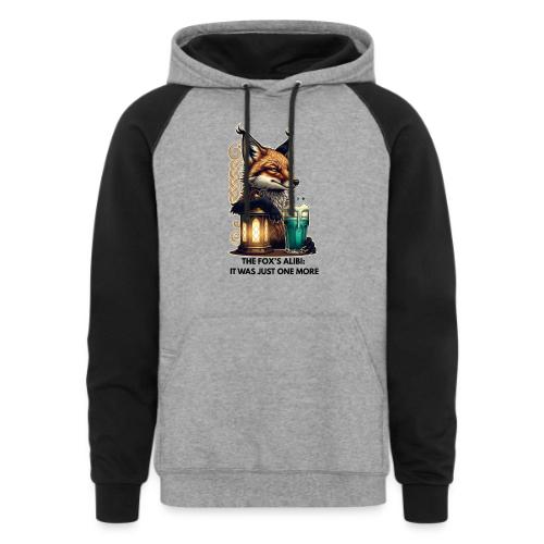 Sly Fox One More Round Tee - Unisex Colorblock Hoodie