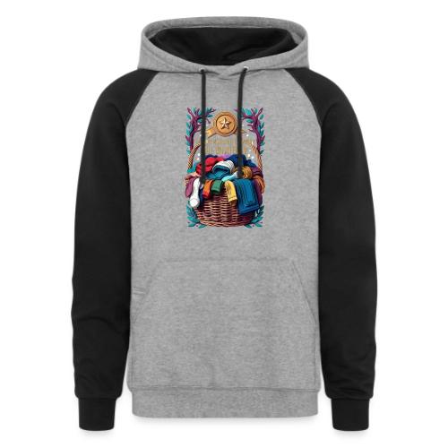 Laundry Mountain Champion Tee | Still Undefeated - Unisex Colorblock Hoodie