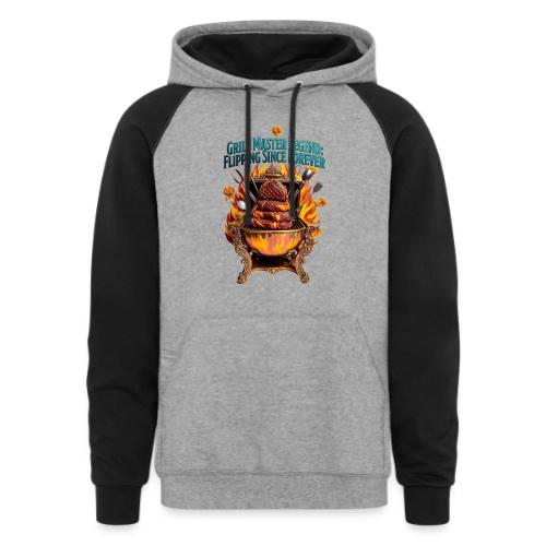 Grill Master Legend T Shirt - Unisex Colorblock Hoodie