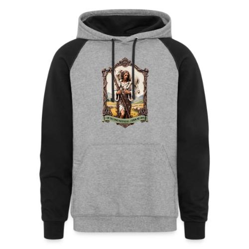 I Am The Good Shepherd T Shirt, Christian Gift - Unisex Colorblock Hoodie