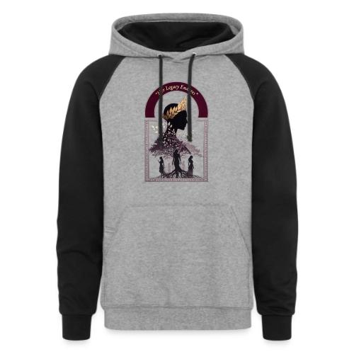 Women's Day Legacy T Shirt, Empowerment Gift 2026 - Unisex Colorblock Hoodie