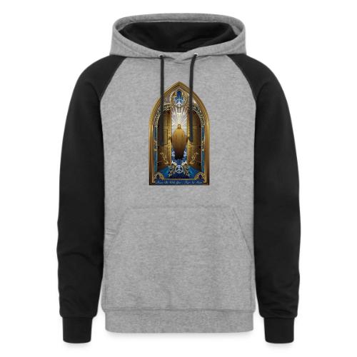 Easter Peace Be With You Locked Doors T Shirt,Gift - Unisex Colorblock Hoodie