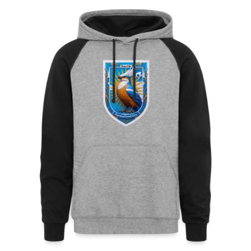 Argentina Hornero Pride T Shirt, Football Gift - Unisex Colorblock Hoodie