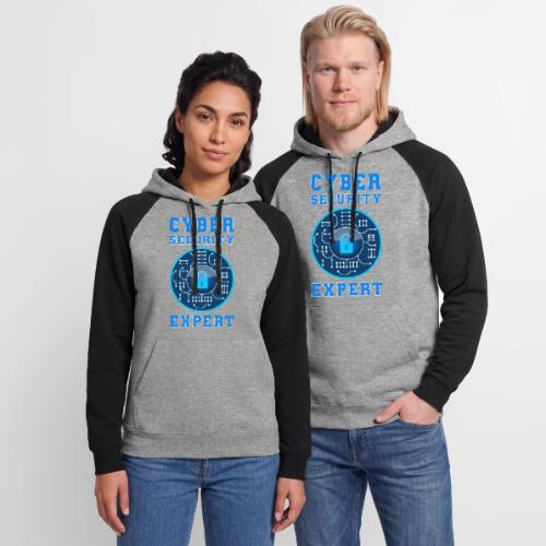Cyber Security Expert - Unisex Colorblock Hoodie
