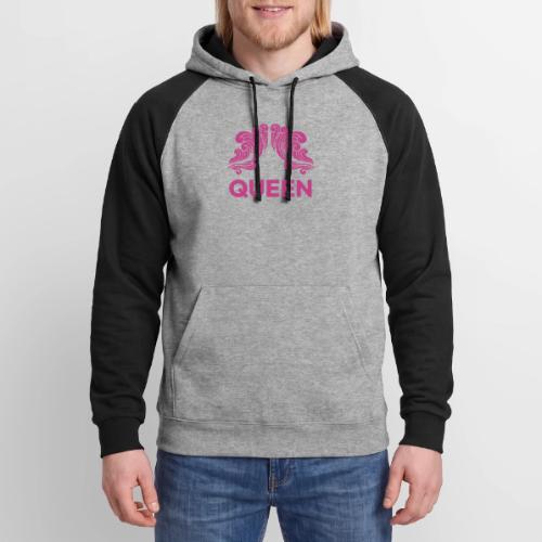 Queenlisse™ Signature Crown T-Shirt – Elegant - Unisex Colorblock Hoodie