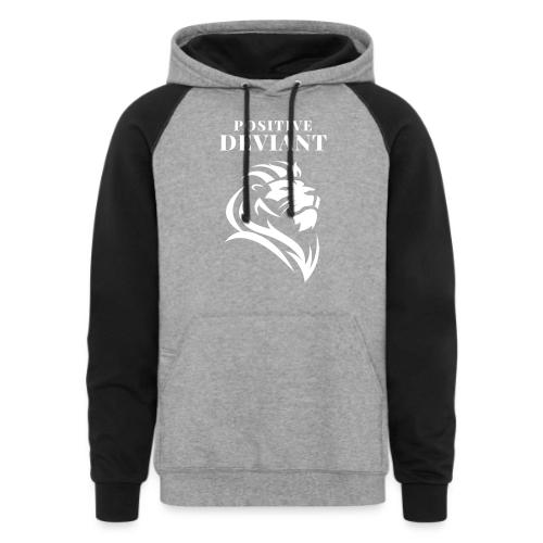 Positive Deviant - Unisex Colorblock Hoodie