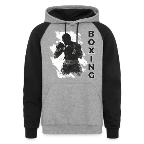 Boxing Vibes - Unisex Colorblock Hoodie