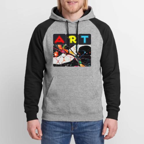 Art in Motion: Color Unleashed - Unisex Colorblock Hoodie