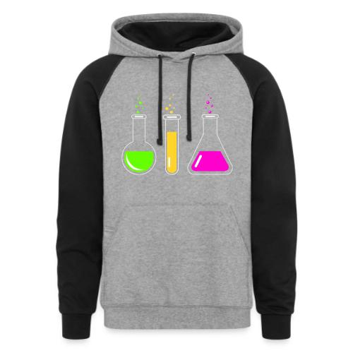 Colorful Chemistry - Unisex Colorblock Hoodie