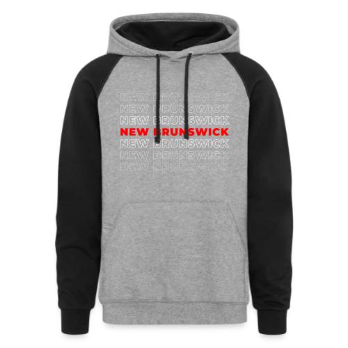 New Brunswick Style - Unisex Colorblock Hoodie