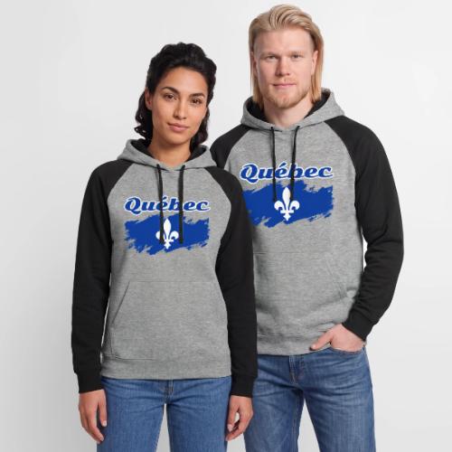 La fête nationale du Québec - Unisex Colorblock Hoodie