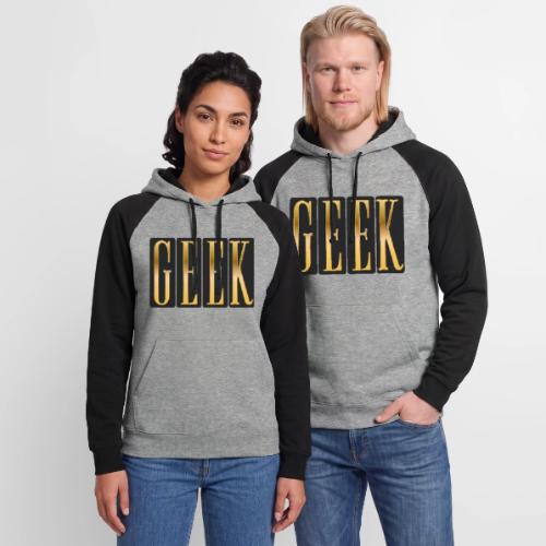Proudly Geek - Unisex Colorblock Hoodie