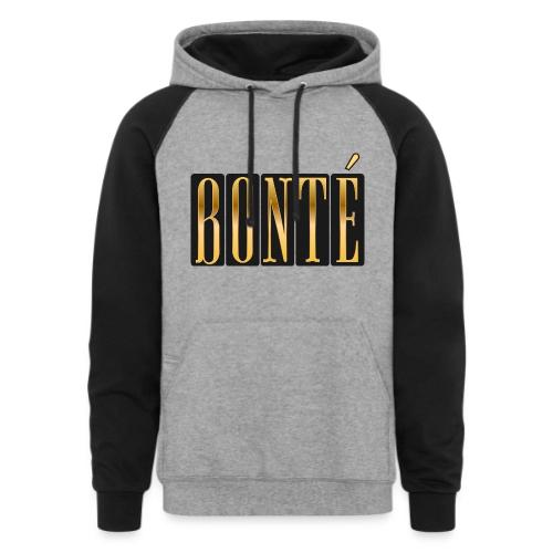 Golden Goodness - Unisex Colorblock Hoodie