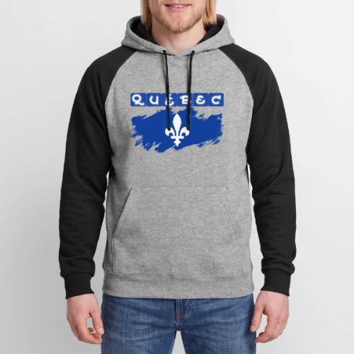 Québec la Belle province - Unisex Colorblock Hoodie