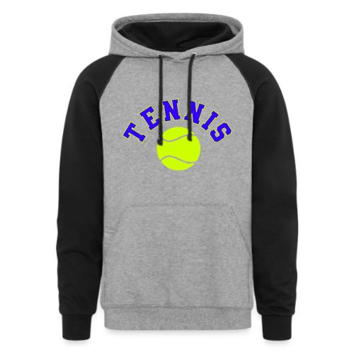 Tennis: Serve in Style - Unisex Colorblock Hoodie