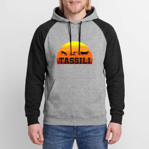 Algeria: Tassili Timeless - Unisex Colorblock Hoodie