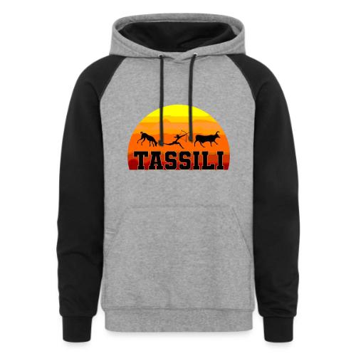 Algeria: Tassili Timeless - Unisex Colorblock Hoodie
