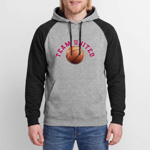 Team United Basketball Unity Design - Unisex Colorblock Hoodie