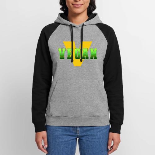 Vegan Energy V - Unisex Colorblock Hoodie
