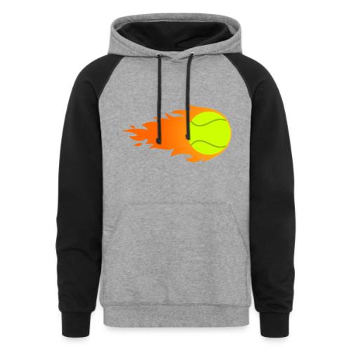Tennis Ball - Unisex Colorblock Hoodie