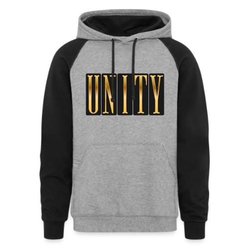Golden Unity - Unisex Colorblock Hoodie