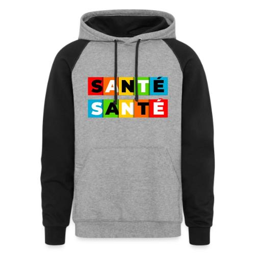 Santé en couleurs - Unisex Colorblock Hoodie