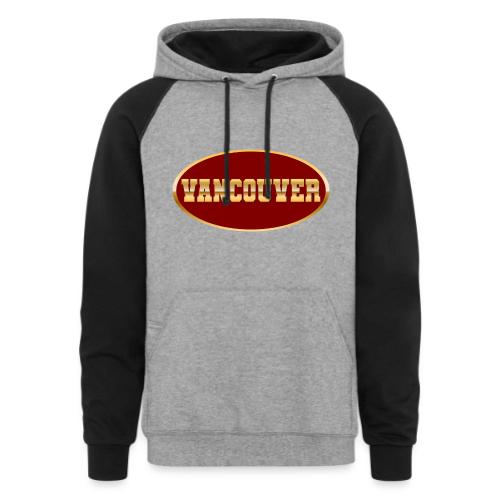 Golden Vibes – Vancouver - Unisex Colorblock Hoodie