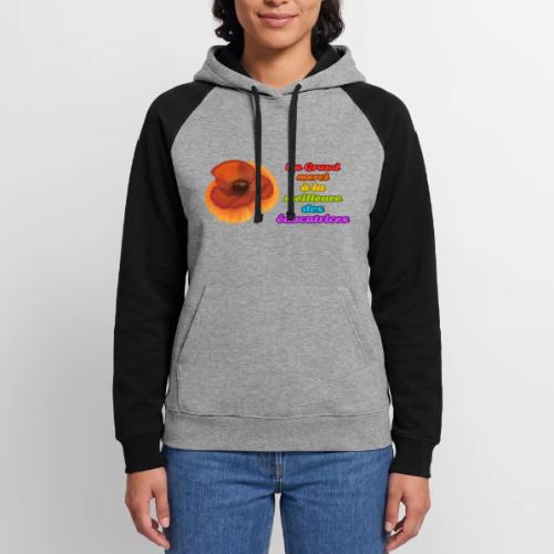 Thank you to the best educator - Unisex Colorblock Hoodie