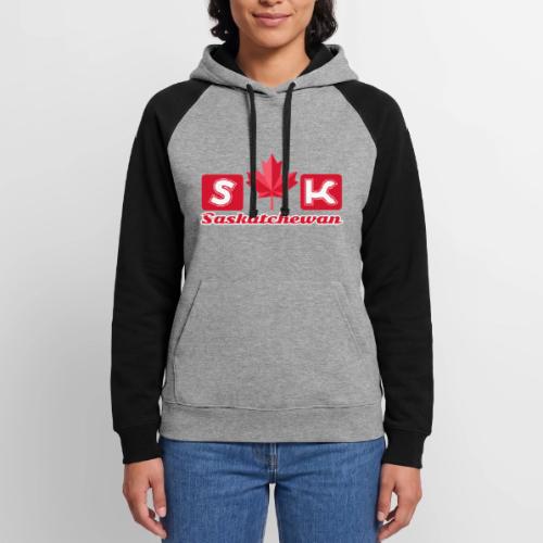 Saskatchewan, province of Canada - Unisex Colorblock Hoodie