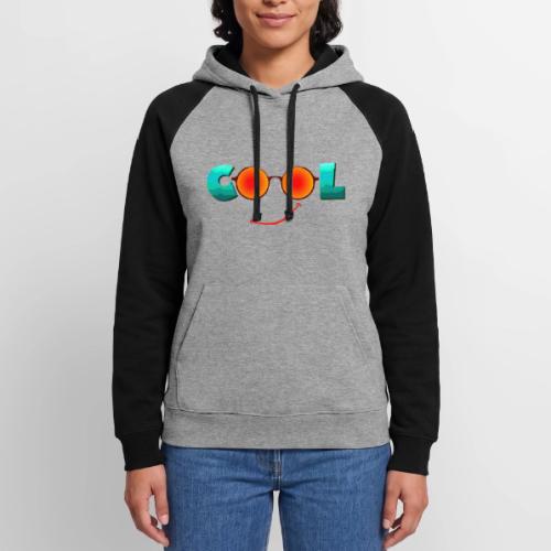 Stay Cool Chill Vibes Design - Unisex Colorblock Hoodie