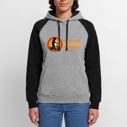 Practice makes progress - Unisex Colorblock Hoodie