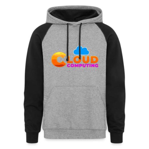 Cloud Computing - Unisex Colorblock Hoodie