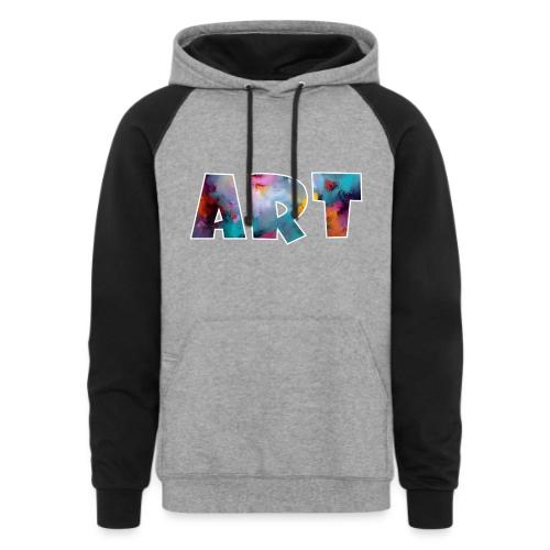 Art in Color - Unisex Colorblock Hoodie