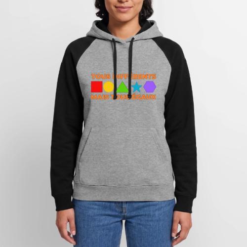 United in Our Differences - Unisex Colorblock Hoodie