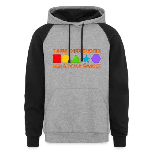 United in Our Differences - Unisex Colorblock Hoodie
