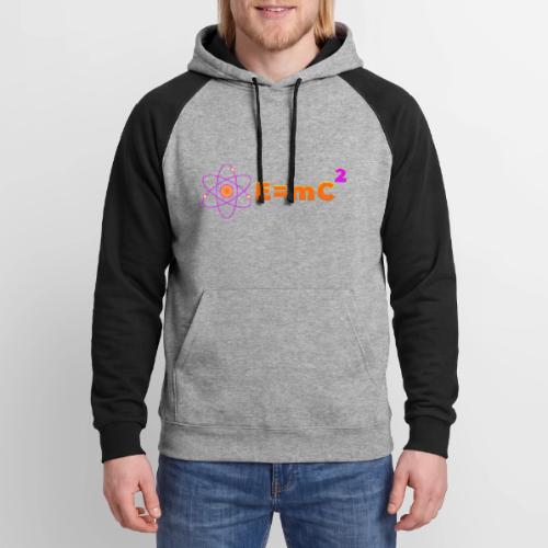 E = mc² - Unisex Colorblock Hoodie