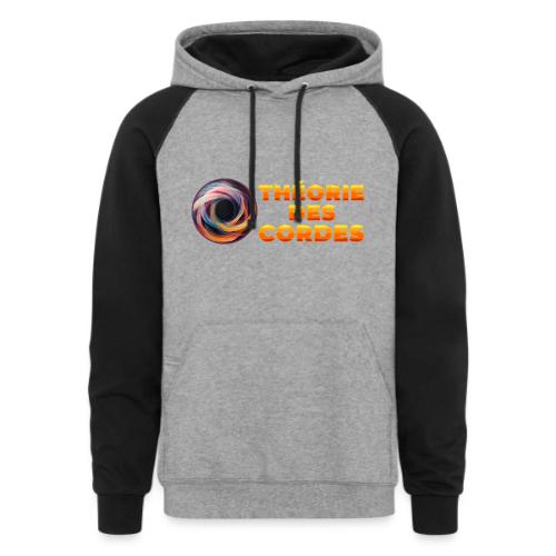 String theory! - Unisex Colorblock Hoodie