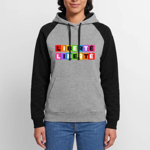 Freedom in colour - Unisex Colorblock Hoodie