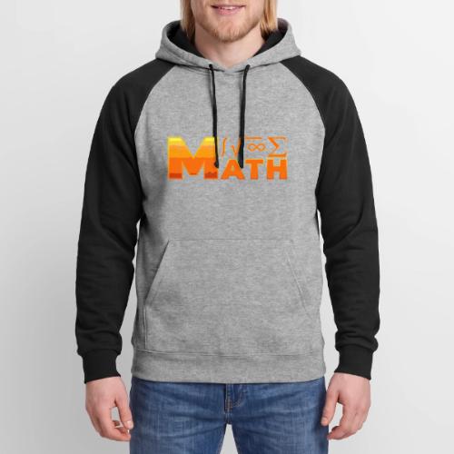 Math: The Language of Logic - Unisex Colorblock Hoodie