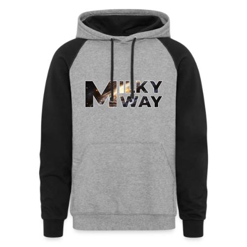 Milky Way Magic - Unisex Colorblock Hoodie