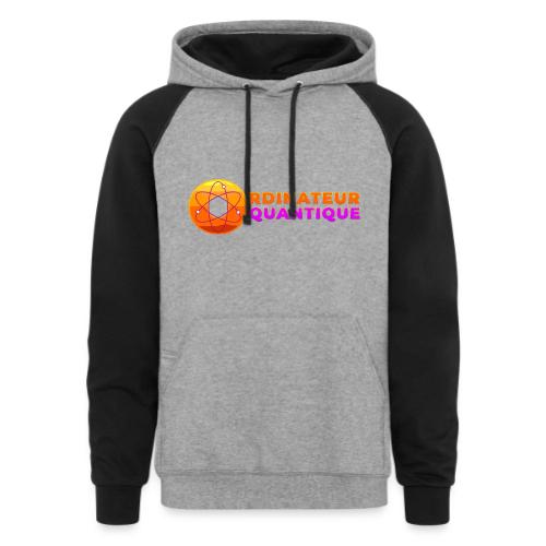 Quantum Computer: Quantum Logic Liberated - Unisex Colorblock Hoodie