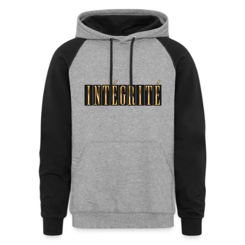 Intégrité Dorée - Unisex Colorblock Hoodie