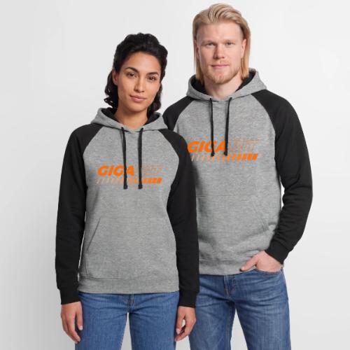 Gigabit: Speed Unleashed - Unisex Colorblock Hoodie