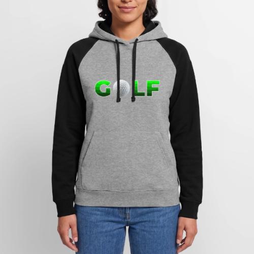 Golf Precision Wordmark - Unisex Colorblock Hoodie