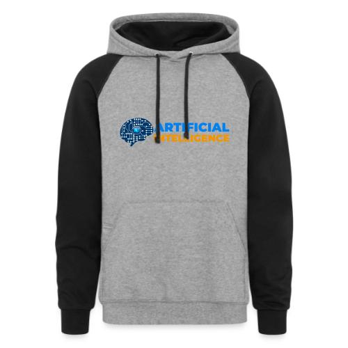 AI: Mind of the Machine - Unisex Colorblock Hoodie