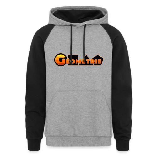 Geometry: Shapes and Figures - Unisex Colorblock Hoodie