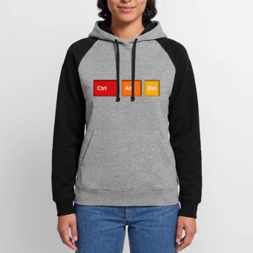 CTRL + ALT + DEL - Unisex Colorblock Hoodie